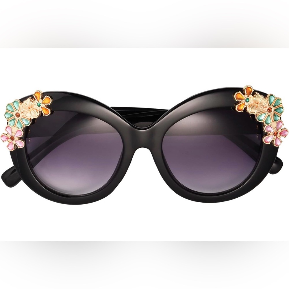 Betsy Johnson Garden Party Sunglasses AVAILABLE IN BLACK OR PINK